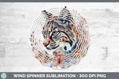 GorgeousWatercolor Wind Spinner design.