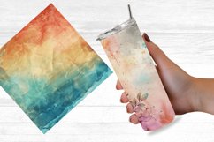 Watercolor Bohemian Digital Paper Bundle Product Image 5