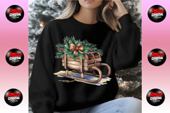 Boho Christmas Clipart Bundle Product Image 7