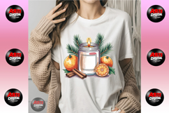 Boho Christmas Clipart Bundle Product Image 5