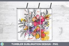 GorgeousWatercolor Tumbler design.