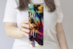 Born to Be Wild Tumbler, Boho Tumbler, Watercolor Tumbler Product Image 3