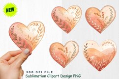 Watercolor Boho Woodland Animals Clipart Product Image 1