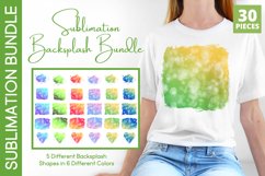 30 Watercolor Bokeh Backsplash Sublimation Bundle Product Image 1