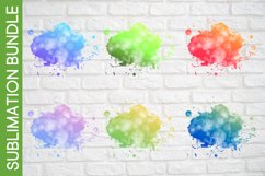 30 Watercolor Bokeh Backsplash Sublimation Bundle Product Image 4