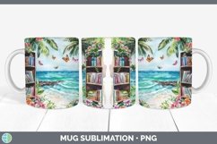 GorgeousWatercolor Books Mug Wrap design.