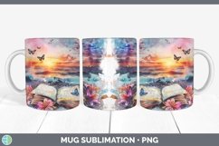 GorgeousWatercolor Books Mug Wrap design.