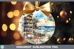 GorgeousWatercolor Books Ornament design.