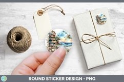 GorgeousWatercolor Books Stickers design.