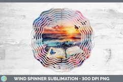 GorgeousWatercolor Books Wind Spinner design.