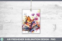 GorgeousWatercolor Books Air Freshener design.
