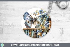 GorgeousWatercolor Books Keychain design.