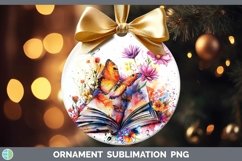 GorgeousWatercolor Books Ornament design.