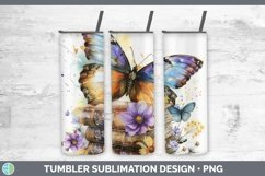 GorgeousWatercolor Books Tumbler design.