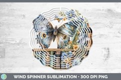 GorgeousWatercolor Books Wind Spinner design.