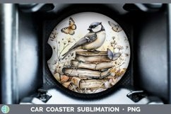 GorgeousWatercolor Books Car Coaster design.