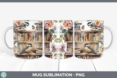 GorgeousWatercolor Books Mug Wrap design.