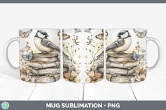 GorgeousWatercolor Books Mug Wrap design.
