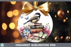 GorgeousWatercolor Books Ornament design.