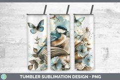 GorgeousWatercolor Books Tumbler design.
