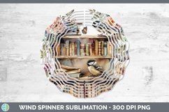 GorgeousWatercolor Books Wind Spinner design.