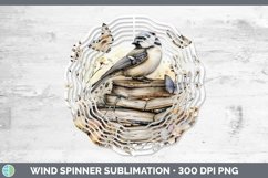 GorgeousWatercolor Books Wind Spinner design.