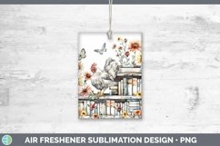 GorgeousWatercolor Books Air Freshener design.