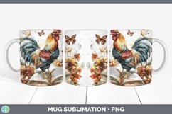 GorgeousWatercolor Books Mug Wrap design.