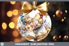 GorgeousWatercolor Books Ornament design.