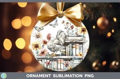 GorgeousWatercolor Books Ornament design.