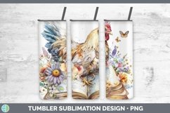 GorgeousWatercolor Books Tumbler design.