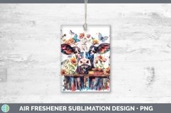 GorgeousWatercolor Books Air Freshener design.