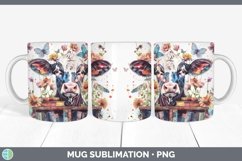 GorgeousWatercolor Books Mug Wrap design.