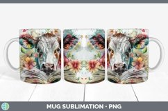 GorgeousWatercolor Books Mug Wrap design.