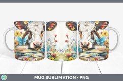 GorgeousWatercolor Books Mug Wrap design.