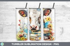 GorgeousWatercolor Books Tumbler design.