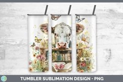 GorgeousWatercolor Books Tumbler design.
