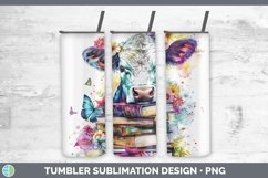 GorgeousWatercolor Books Tumbler design.