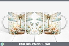 GorgeousWatercolor Books Mug Wrap design.