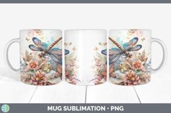 GorgeousWatercolor Books Mug Wrap design.