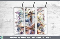 GorgeousWatercolor Books Tumbler design.