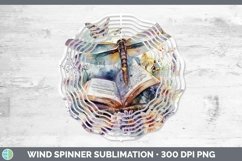 GorgeousWatercolor Books Wind Spinner design.