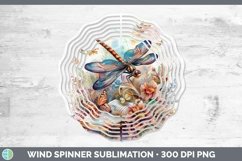GorgeousWatercolor Books Wind Spinner design.