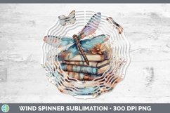 GorgeousWatercolor Books Wind Spinner design.