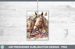 GorgeousWatercolor Books Air Freshener design.