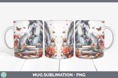 GorgeousWatercolor Books Mug Wrap design.