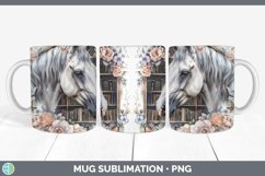 GorgeousWatercolor Books Mug Wrap design.