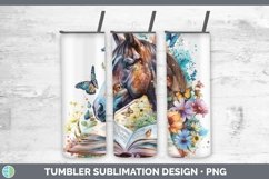 GorgeousWatercolor Books Tumbler design.