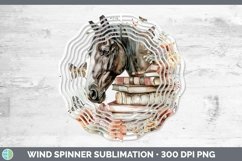 GorgeousWatercolor Books Wind Spinner design.