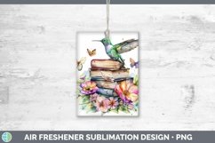 GorgeousWatercolor Books Air Freshener design.